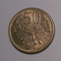ČSR 50 Haléř 1931, stav