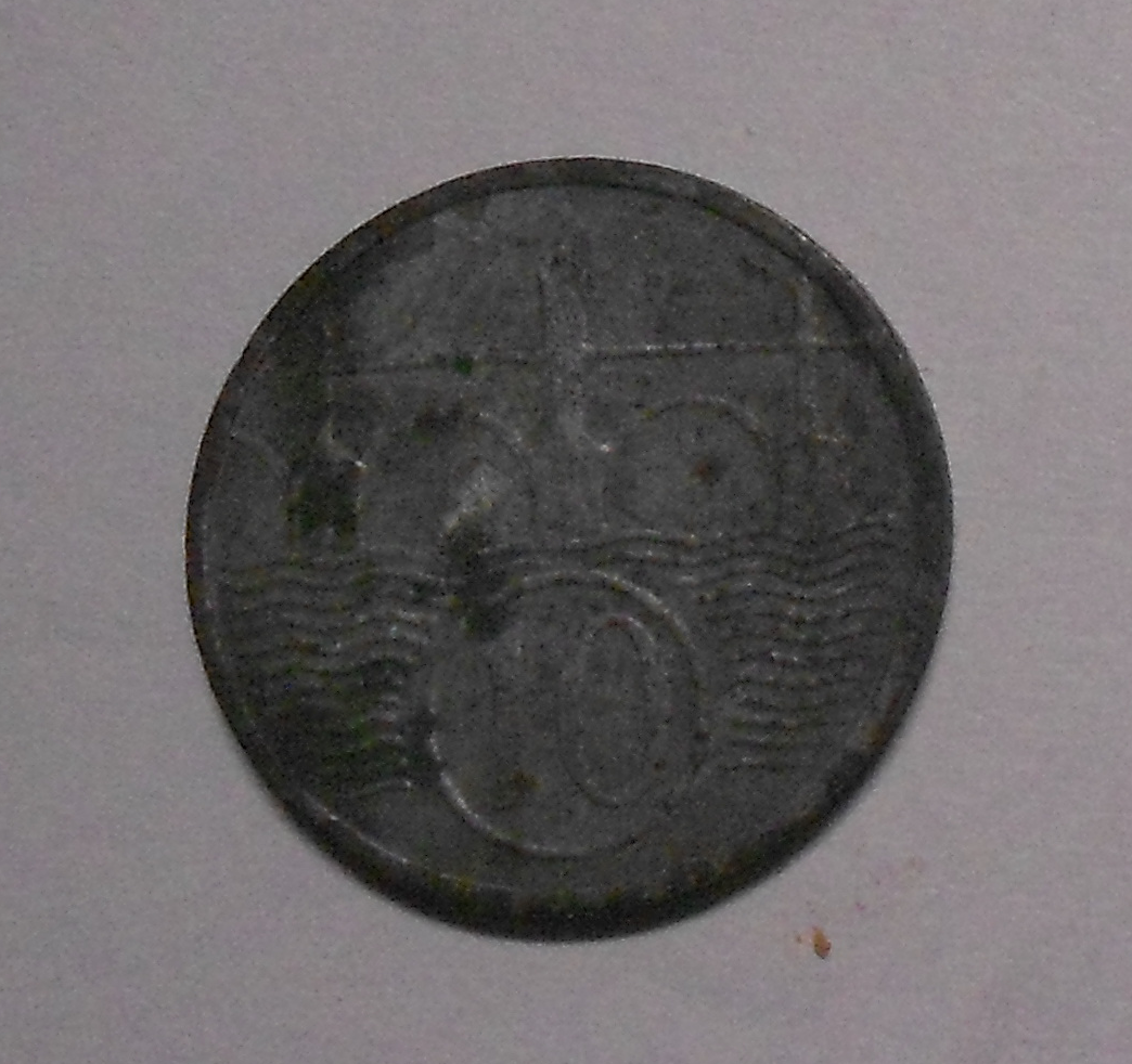 P-M+Č 10 Haléř 1942