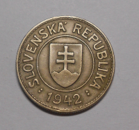 Slovensko 1 Koruna 1942
