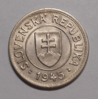 Slovensko 1 Koruna 1945, stav