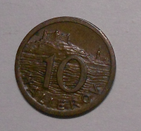 Slovensko 10 Haléř 1942