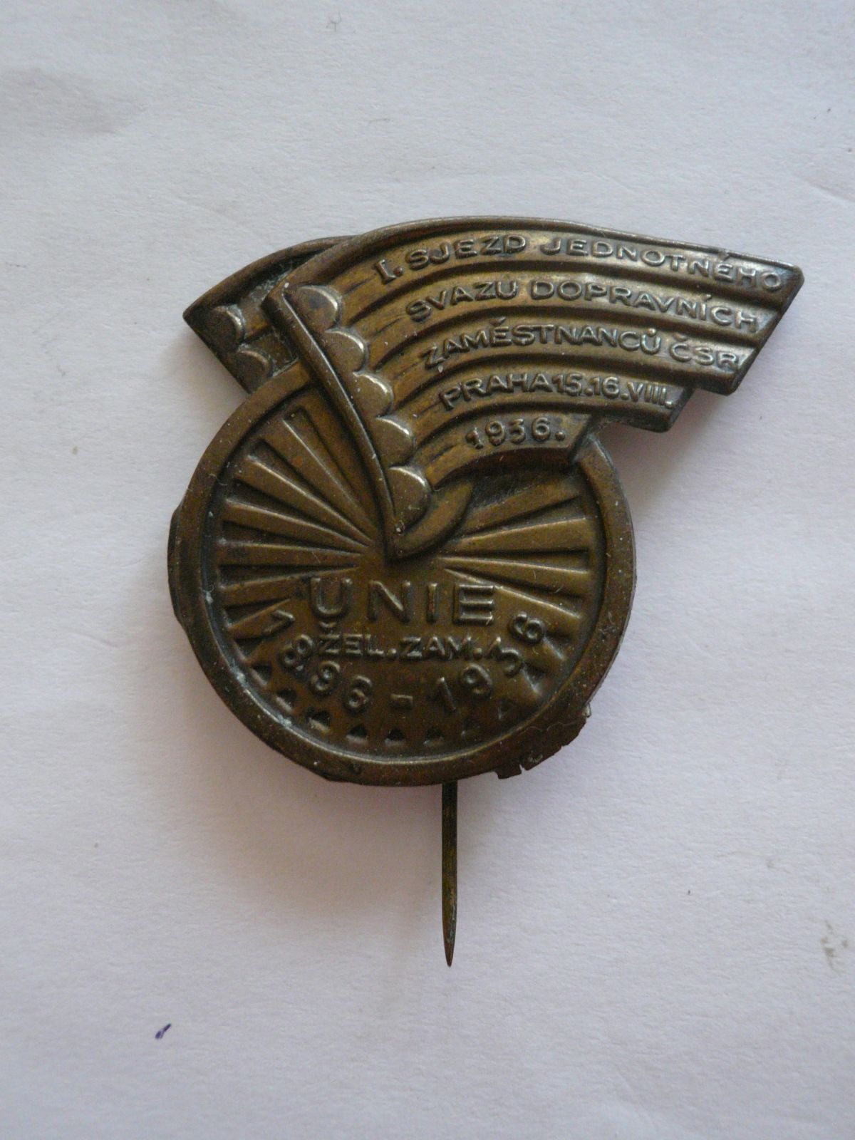 Unie železničních zaměstnanců 1936, ČSR