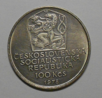 ČSSR 100 Koruna Karel IV. 1978
