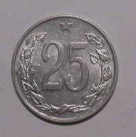 ČSSR 25 Haléř 1964