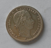Rakousko 1/4 Zlatník/Gulden 1862 A, stav