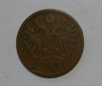 Rakousko 1 Centesimi 1862 V