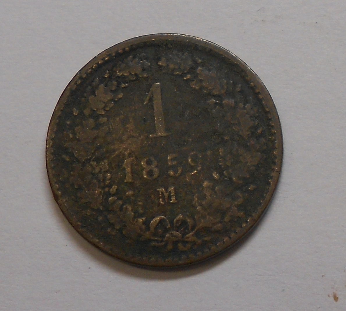 Rakousko 1 Krejcar 1859 M