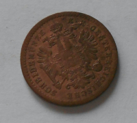 Rakousko 1 Krejcar 1860 E