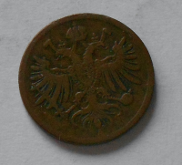 Rakousko 1 Soldo 1862 A