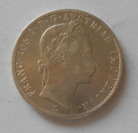 Rakousko 1 Zlatník/Gulden 1858 E