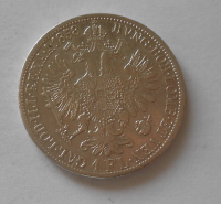Rakousko 1 Zlatník/Gulden 1858 E