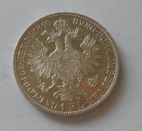 Rakousko 1 Zlatník/Gulden 1860 A,stav