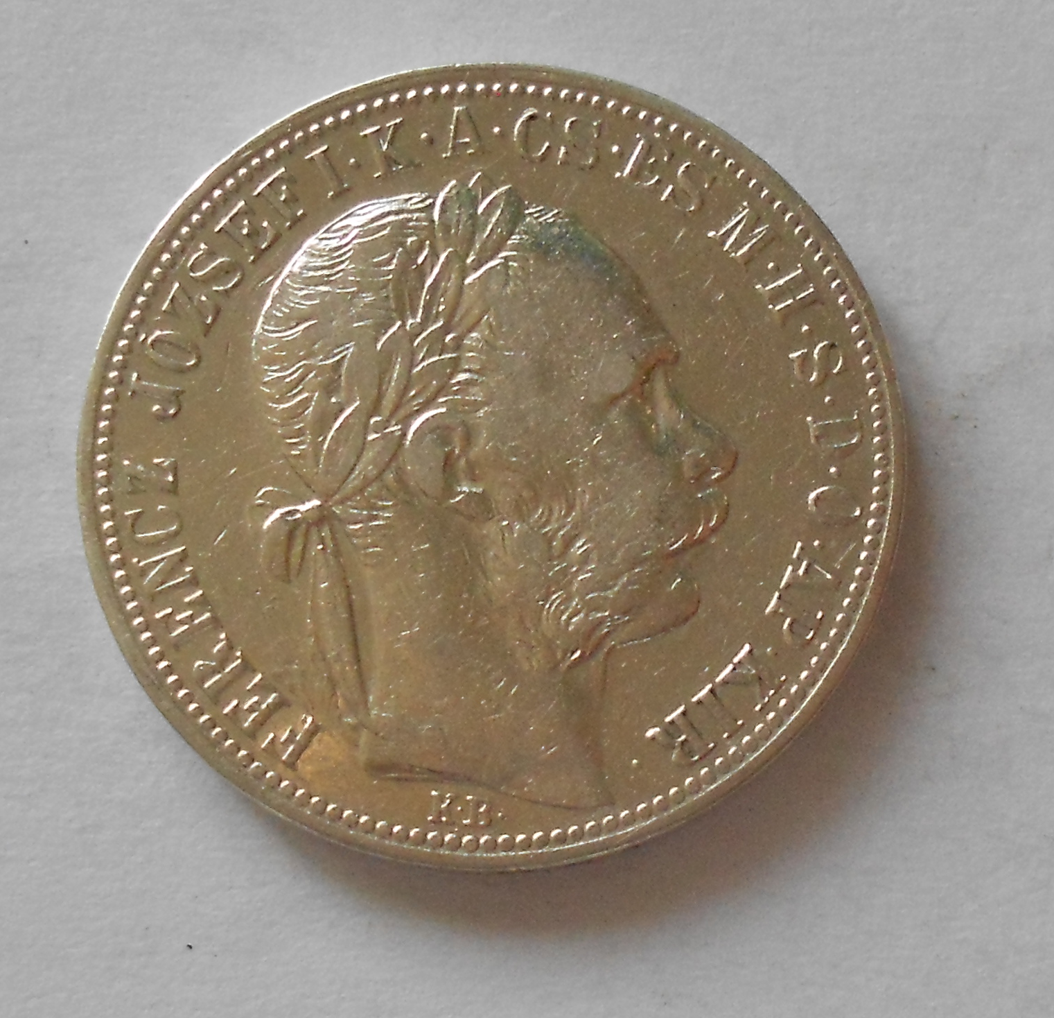 Rakousko 1 Zlatník/Gulden 1887 KB, stav