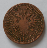 Rakousko 3 Krejcar 1851 A