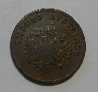 Rakousko 5 Centesimi 1852 V, pěkný