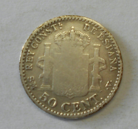 Španělsko 50 Cent 1900