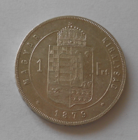 Uhry 1 Zlatník/Gulden 1879 KB