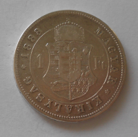 Uhry 1 Zlatník/Gulden 1883 KB