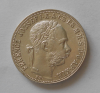 Uhry 1 Zlatník/Gulden 1883 KB, stav