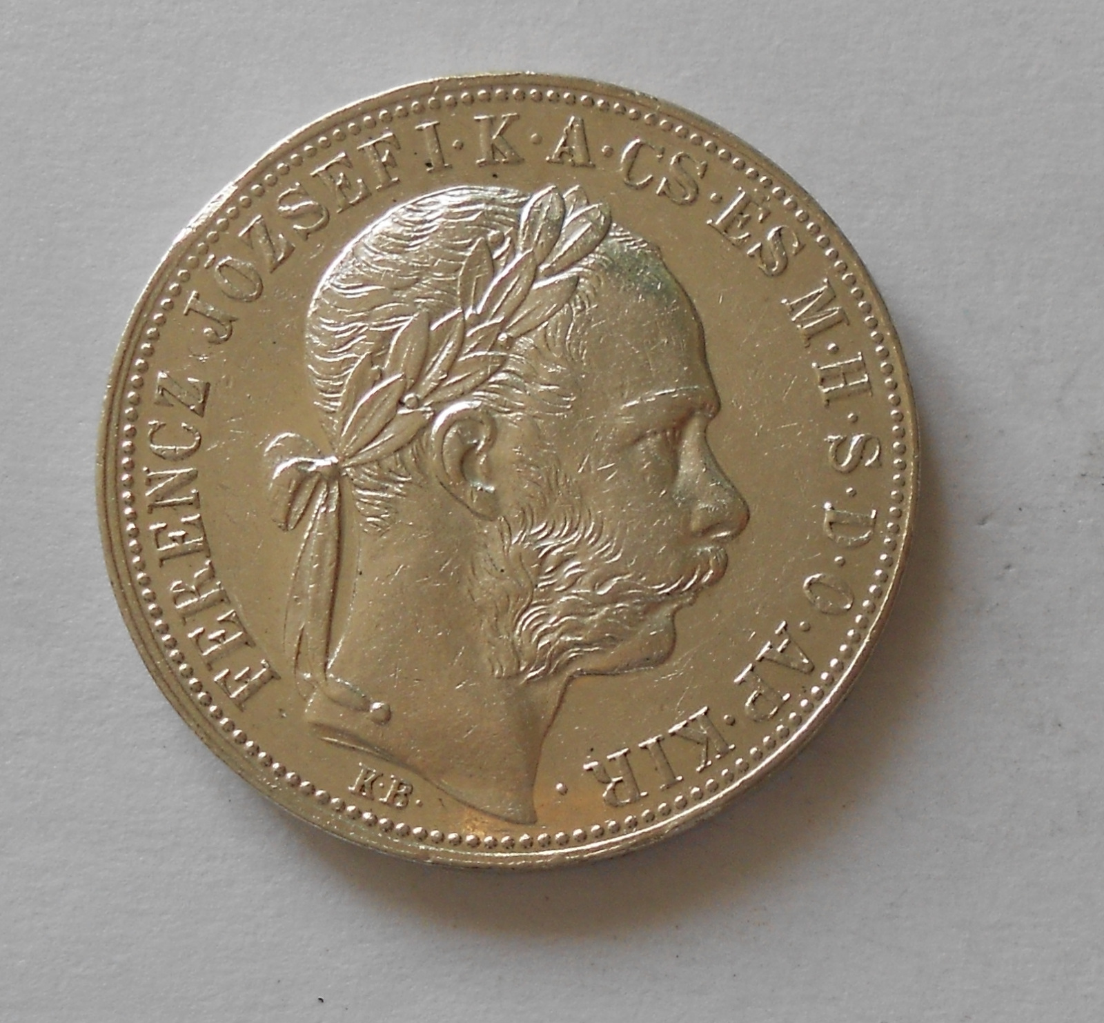 Uhry 1 Zlatník/Gulden 1884 KB, stav