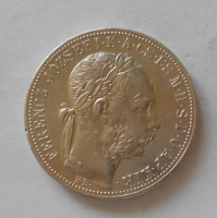 Uhry 1 Zlatník/Gulden 1887 KB