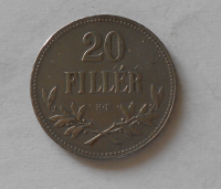 Uhry 20 Fillér 1918