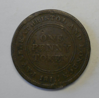 Velká Británie Penny 1811 Bristol