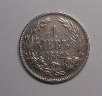 Bulharsko 1 Leva 1882