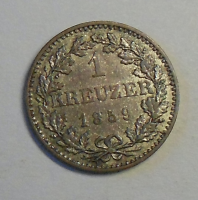 Frankfurt 1 Krejcar 1859
