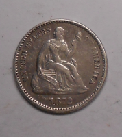 USA 1/2 Dime 1872