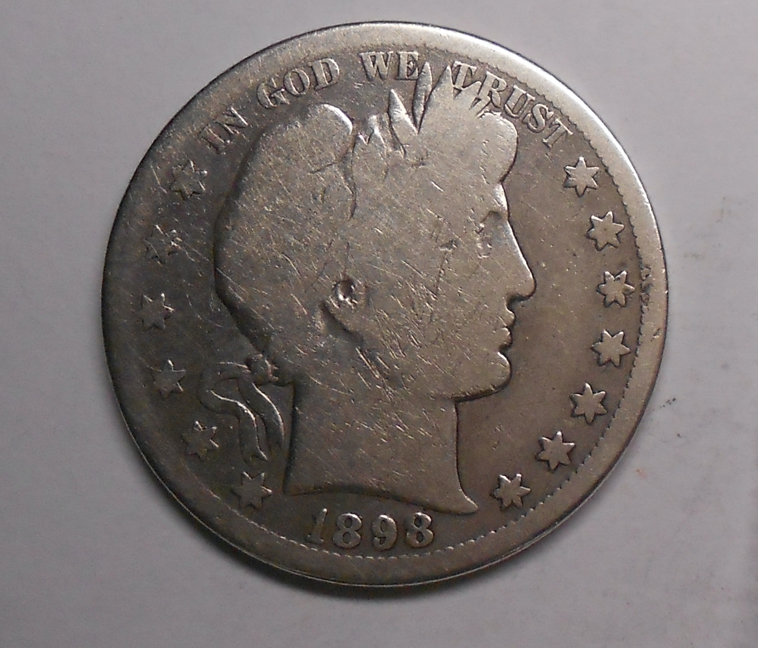 USA 1/2 Dolar 1898 „S“