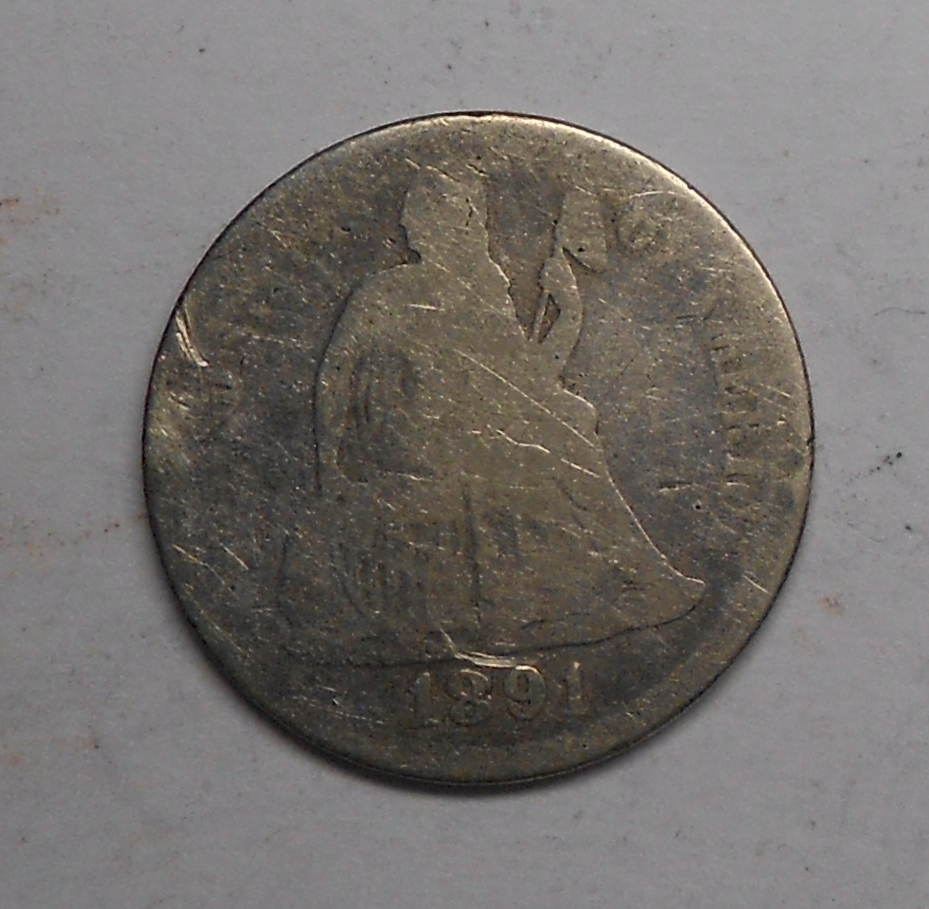 USA 10 Cent 1891