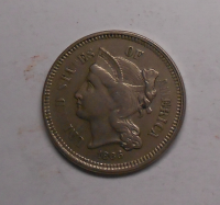 USA 3 Cent 1866