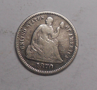 USA 5 Cent 1870