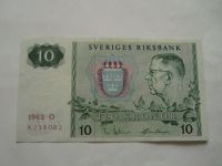 10 Kroner, 1963, Švédsko