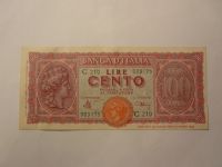 100 Lir, 1943, Itálie