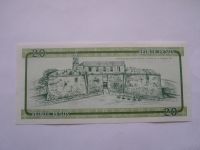 20 Pesos, pevnost zelená, Kuba