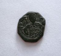AE 1/2 Tetarteron, John II. Comnenus stojící Kristus, 1118-43, S:1964, Byzanc