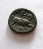 AE-20mm, hlava Heracla, Kassander, 319-297 př.n.l., S:6754, Řím-Makedonie