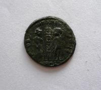 AE 3/4, dva vojáci, Constantinus I., 307-338, S:3789, Řím-císař