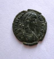 AE-3,voják jezdec, Constantinus II. 307-337, S:3910, Řím-císař