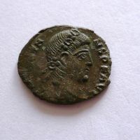 AE-4, věnec, Constans jako Augustus, 337-350, S:3872,Řím-císař
