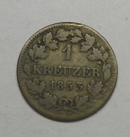 Bavorsko 1 Krejcar 1853