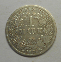 Německo 1 Marka 1874 D