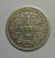Německo 1 Marka 1874 F