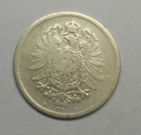 Německo 1 Marka 1875 D