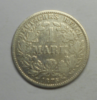 Německo 1 Marka 1875 H
