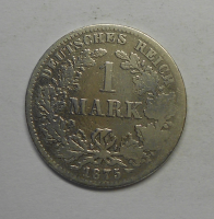 Německo 1 Marka 1875 J