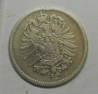 Německo 1 Marka 1875 J