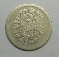 Německo 1 Marka 1876 F